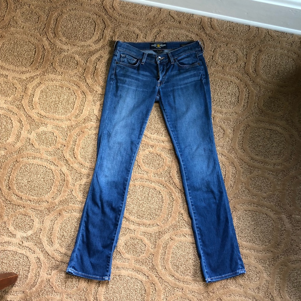 Lucky Brand Charlie Straight Jeans SZ 26/2 Ankle